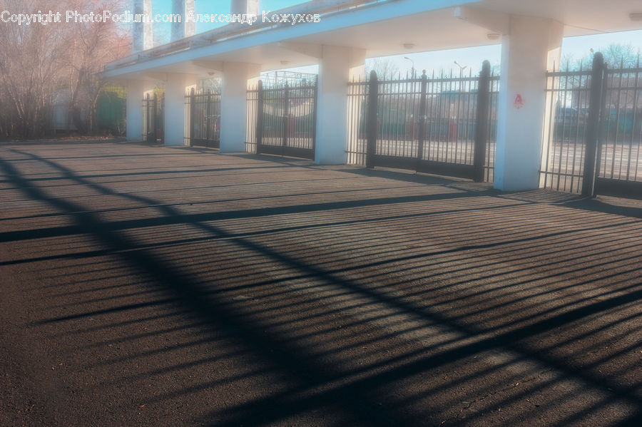 Boardwalk, Deck, Path, Sidewalk, Walkway, Building, Housing