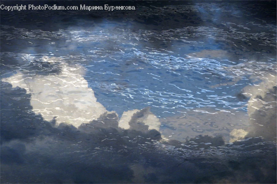 Cloud, Cumulus, Sky, Azure Sky, Outdoors, Sea, Water