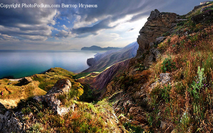 Landscape, Nature, Scenery, Coast, Outdoors, Sea, Water