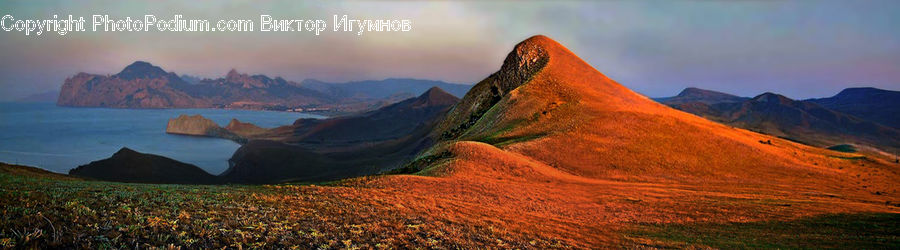 Desert, Outdoors, Mountain, Mountain Range, Crest, Peak, Nature