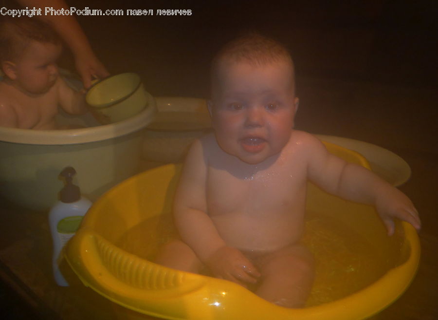 People, Person, Human, Bowl, Mixing Bowl, Tub, Bathtub