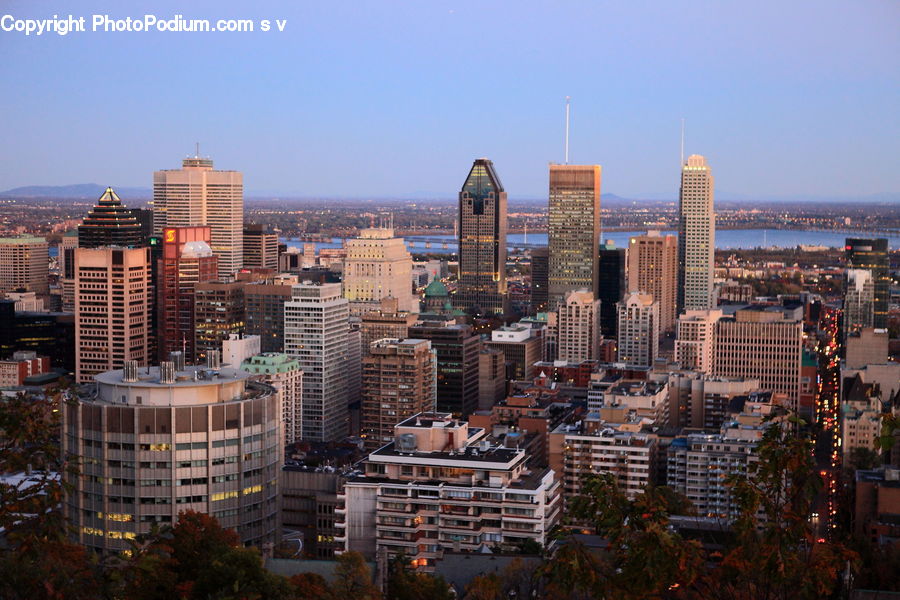 City, Downtown, Metropolis, Urban, Building, High Rise, Apartment Building