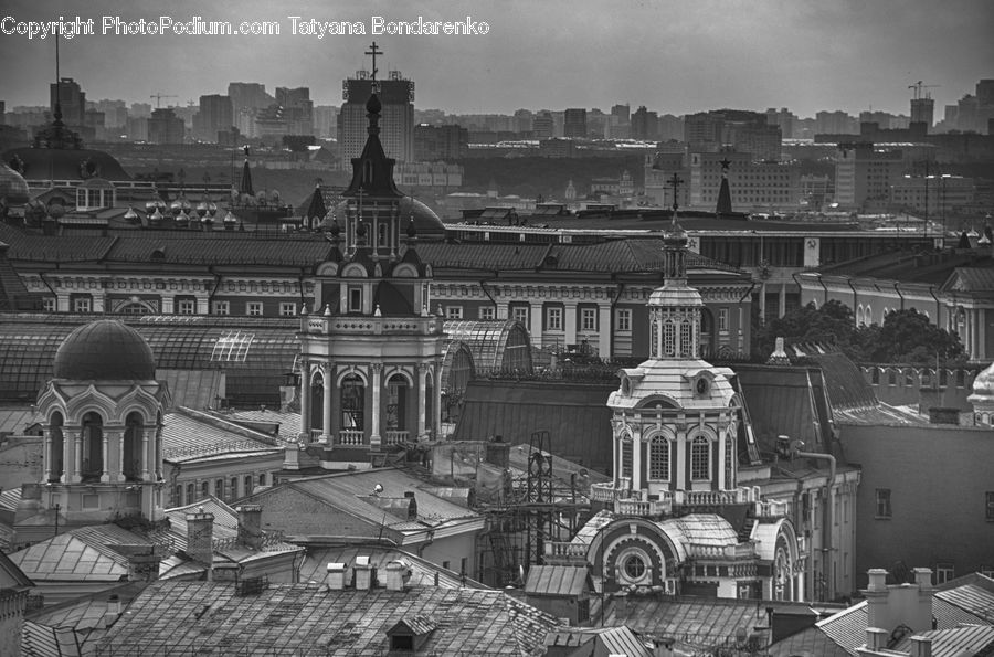 Architecture, Cathedral, Church, Worship, City, Downtown, Roof