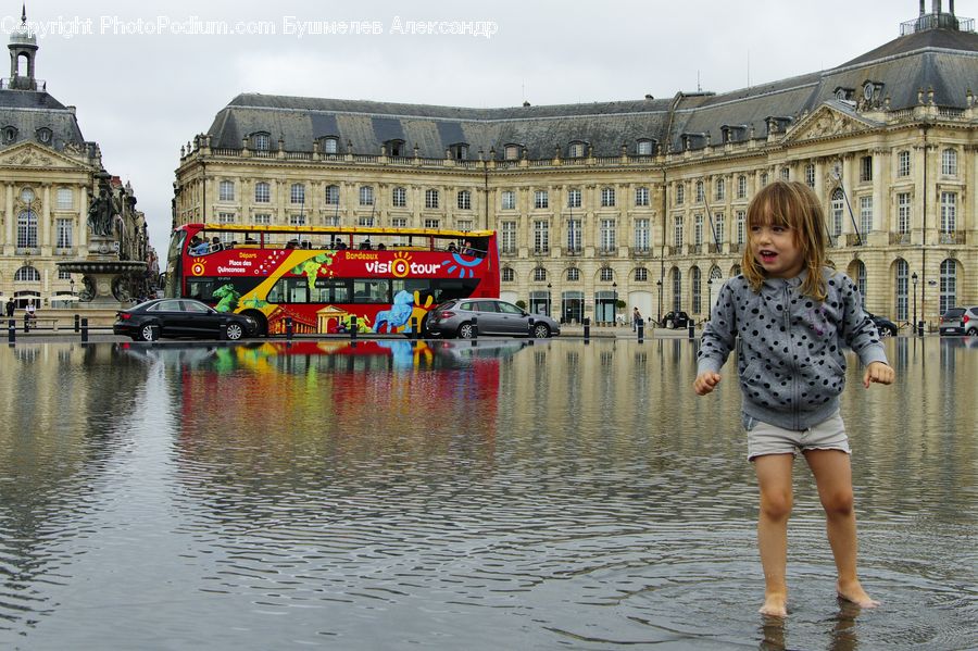 Human, People, Person, Flood, Car, Van, City