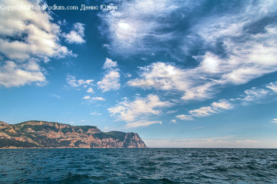 Azure Sky, Cloud, Outdoors, Sky, Ocean, Sea, Water