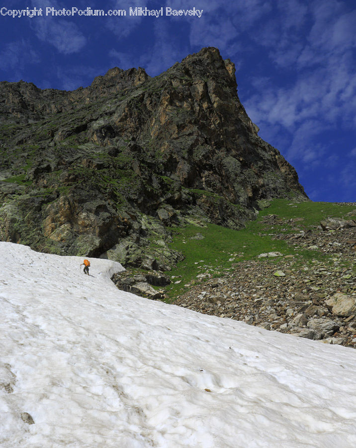Crest, Mountain, Outdoors, Peak, Landslide, Mountain Range, Landscape