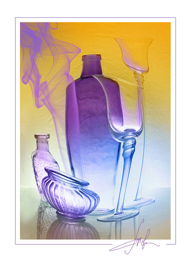 Chair, Furniture, Glass, Art, Drawing, Modern Art, Beverage