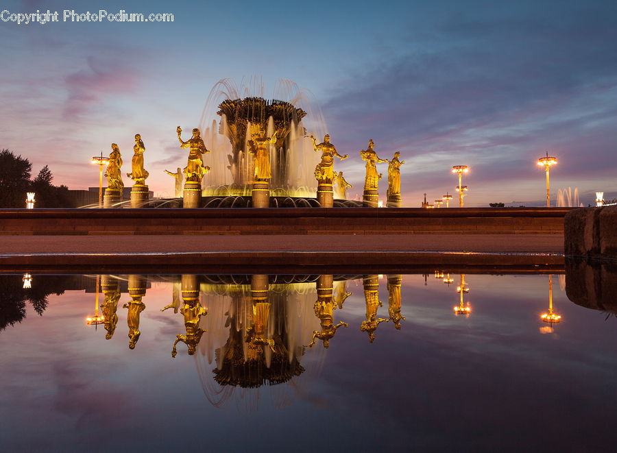 Parliament, City, Downtown, Metropolis, Urban, Fountain, Water