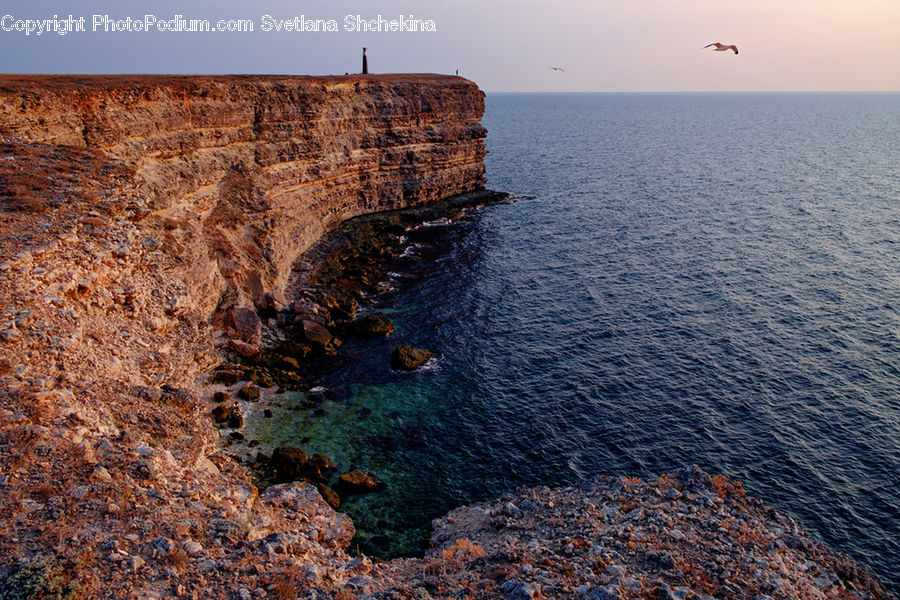 Coast, Outdoors, Sea, Water, Cliff, Landscape, Nature