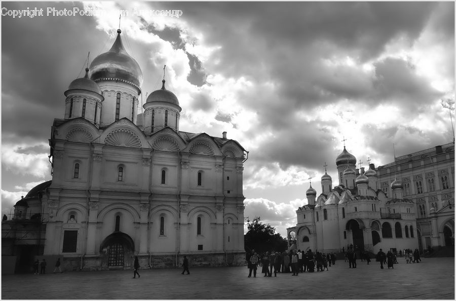 Architecture, Cathedral, Church, Worship, Downtown, Plaza, Town Square