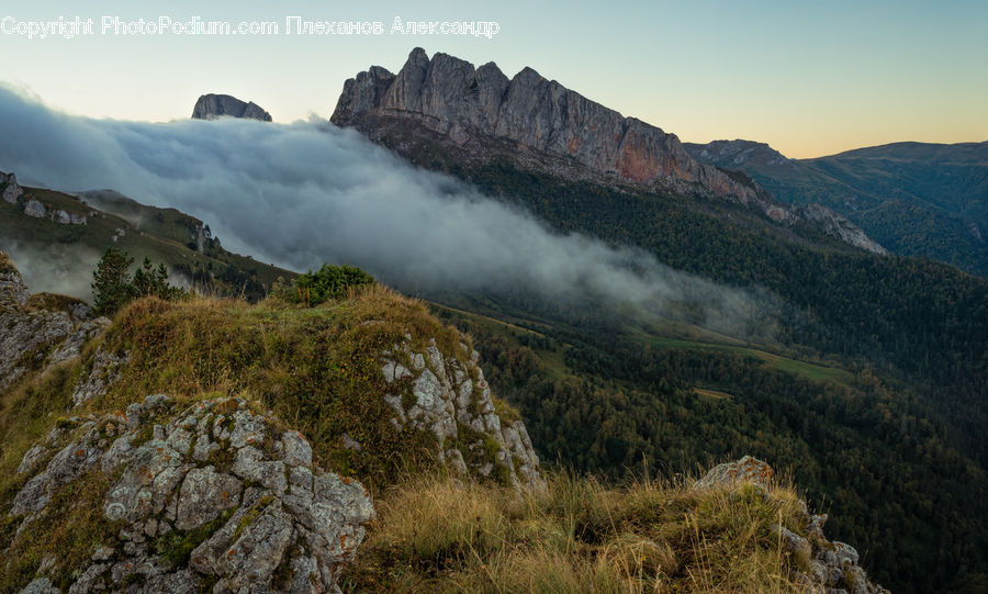 Crest, Mountain, Outdoors, Peak, Alps, Mountain Range, Storm