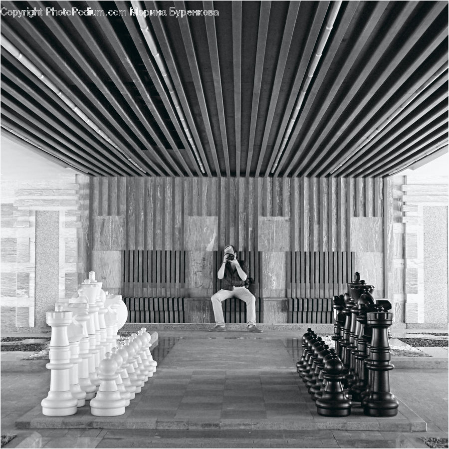 Chess, Game, Chair, Furniture, Bench, Indoors, Interior Design