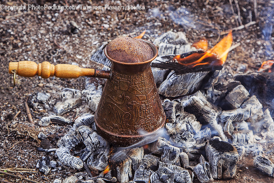 Rubble, Bonfire, Campfire, Camping, Fire, Flame, Pot