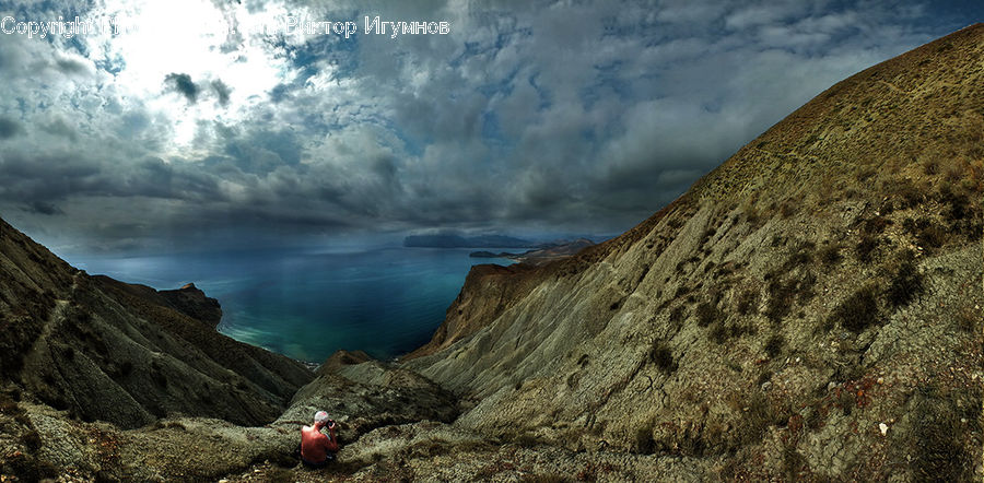 Hiking, Leisure Activities, Outdoors, Rock, Promontory, Crest, Mountain