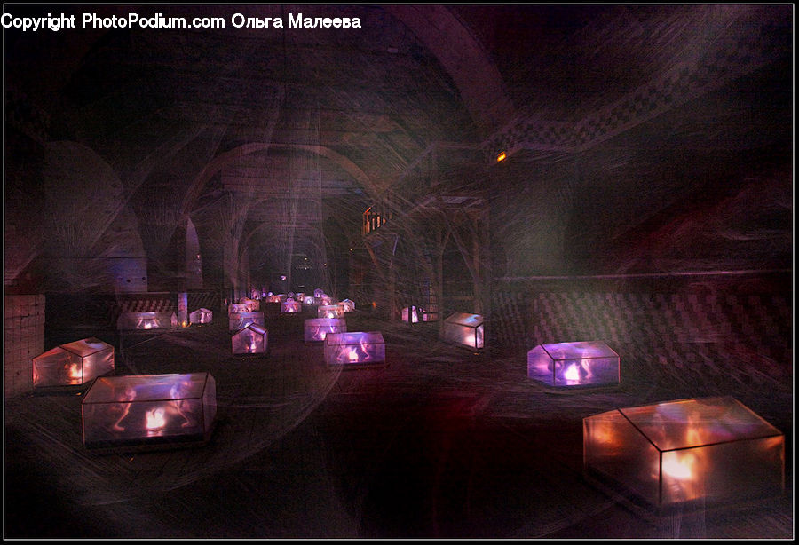 Light, Fire, Crypt, Console