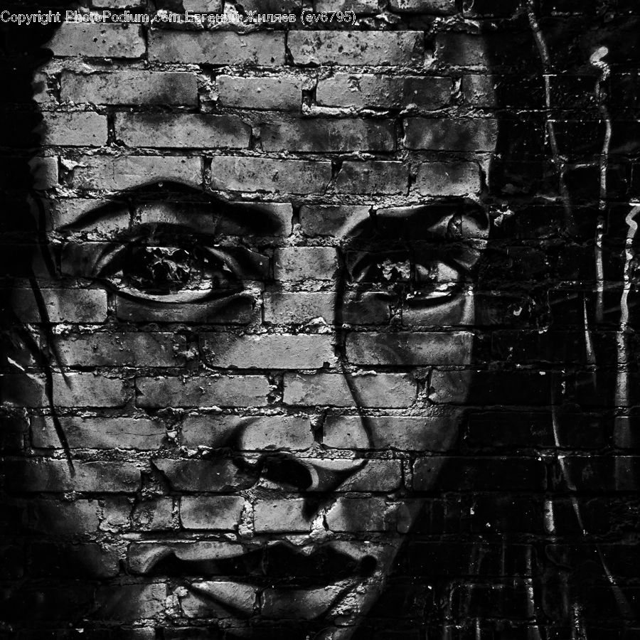 Brick, Collage, Poster