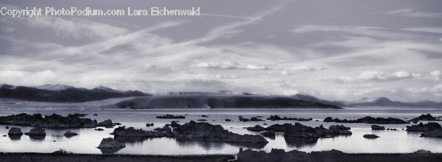 Coast, Outdoors, Sea, Water, Alps, Crest, Mountain