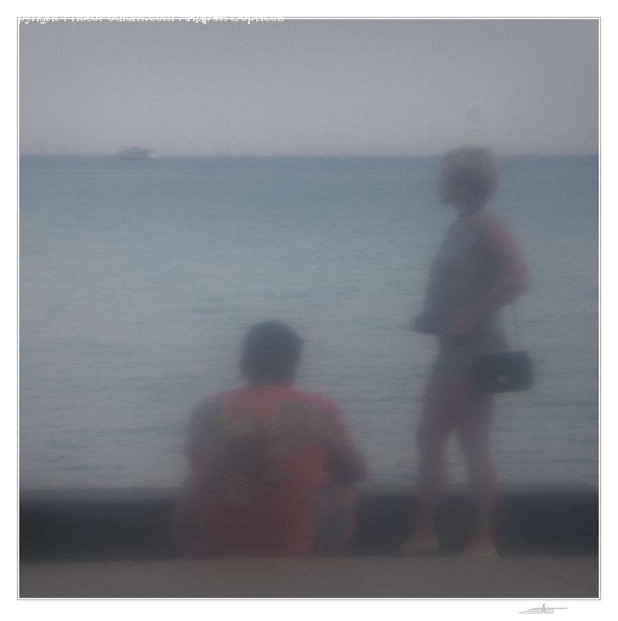 Fog, Mist, Outdoors, Leisure Activities, Art, Modern Art, Sea