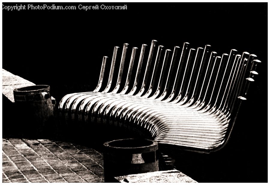 Chair, Furniture, Tomb, Bunker