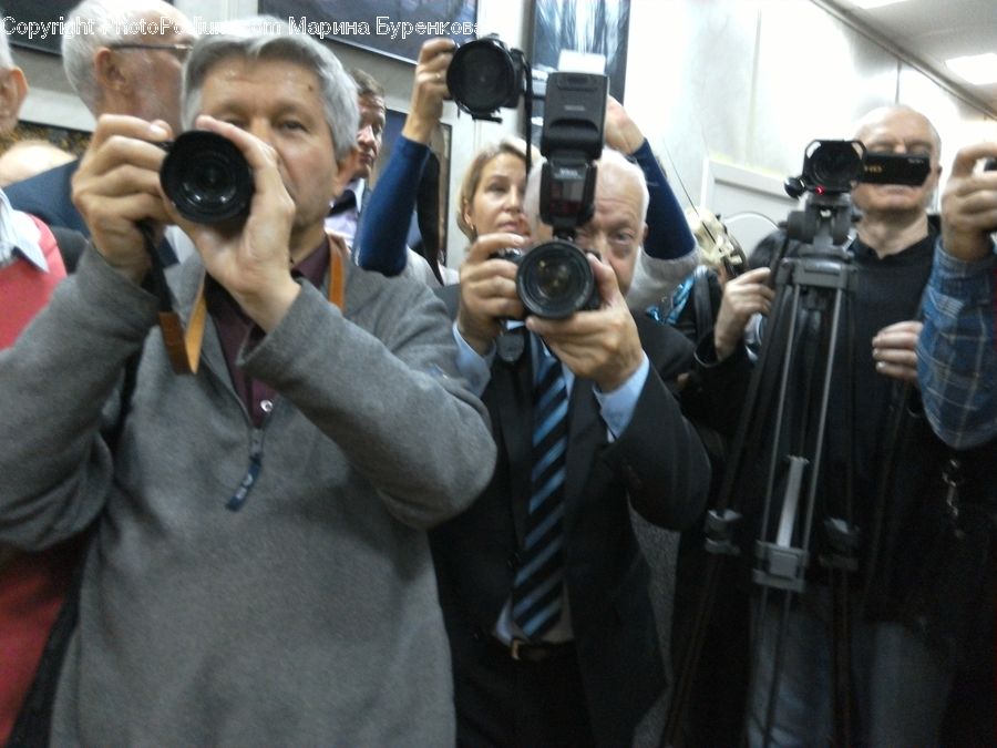People, Person, Human, Photographer, Camera, Electronics, Binoculars