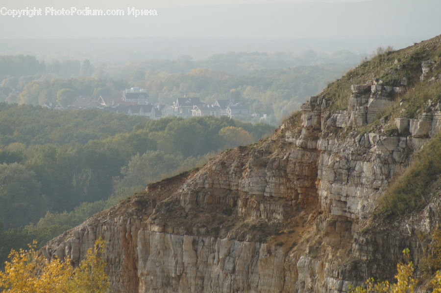 Cliff, Outdoors, Plateau, Crest, Mountain, Peak, Architecture
