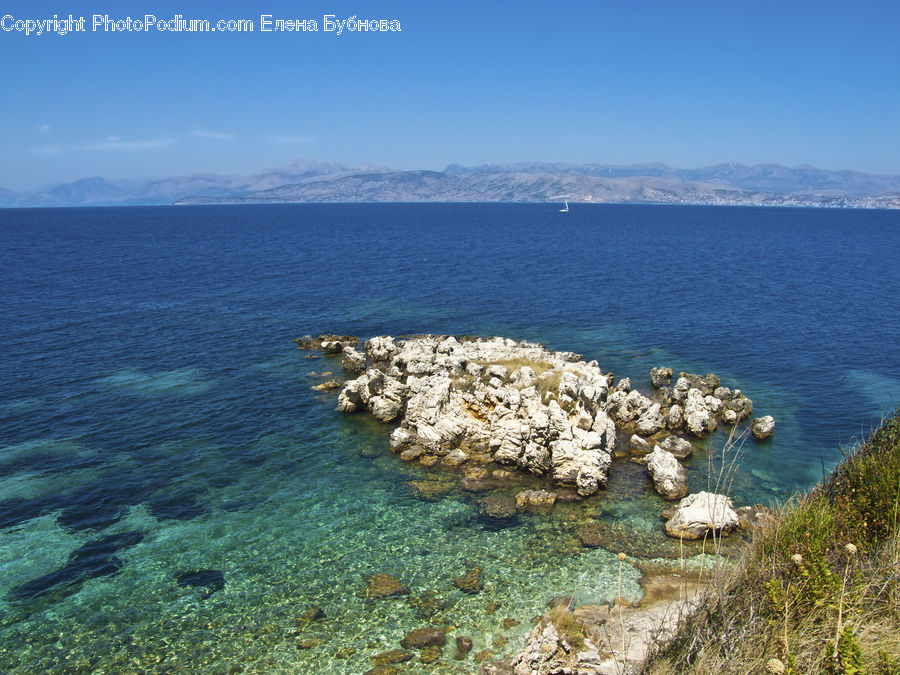 Coast, Outdoors, Sea, Water, Promontory, Beach, Rock