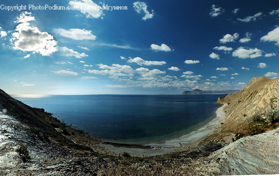 Coast, Outdoors, Sea, Water, Cliff, Beach, Promontory