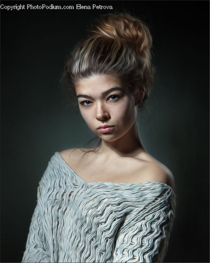 Human, People, Person, Female, Girl, Evening Dress, Face