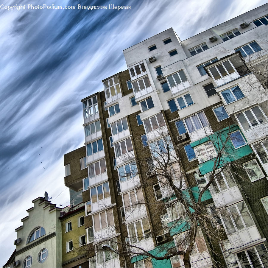 Building, Housing, Apartment Building, High Rise, City, Downtown, Urban