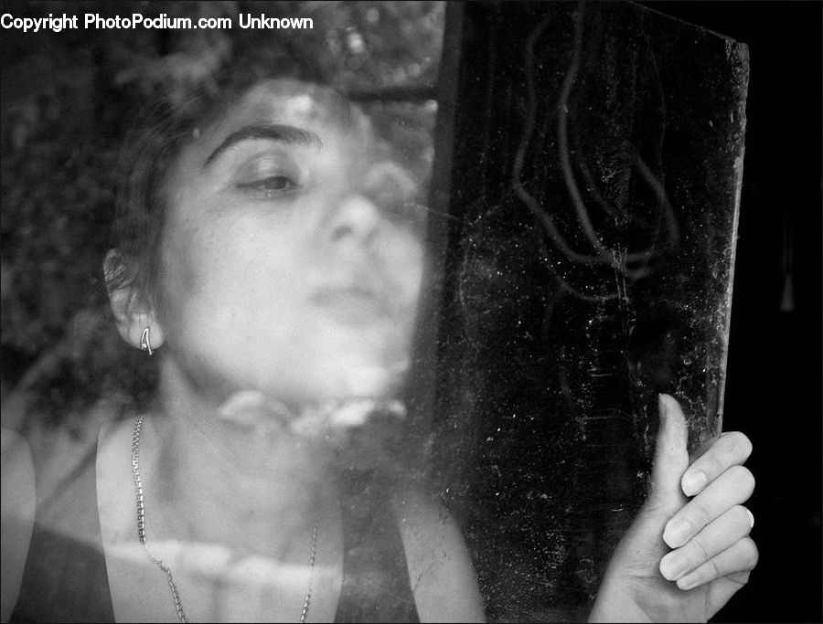 People, Person, Human, Blackboard, Portrait, Finger
