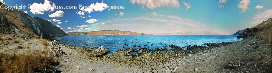 Coast, Outdoors, Sea, Water, Beach, Cove, Landscape