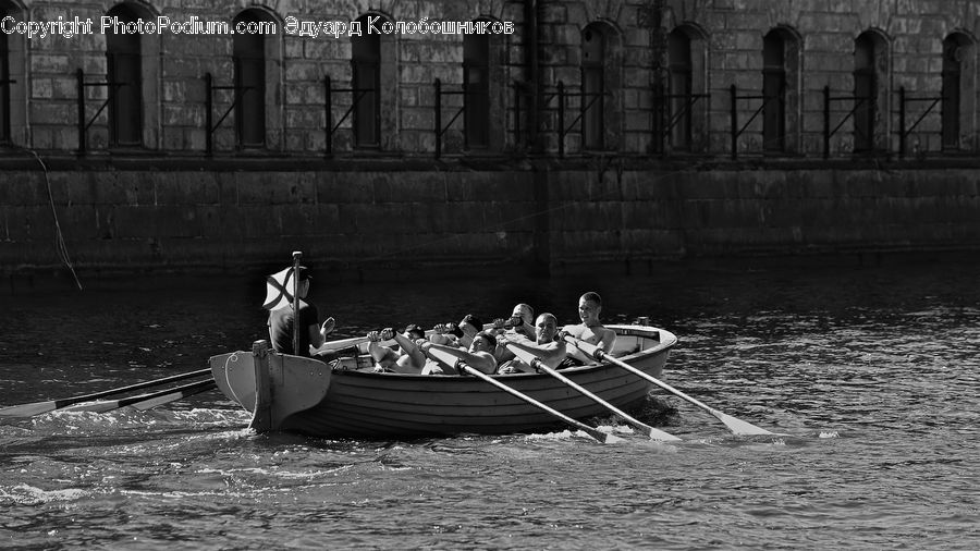 Boat, Watercraft, Rowboat, Vessel, Brick, Crypt, Barrow