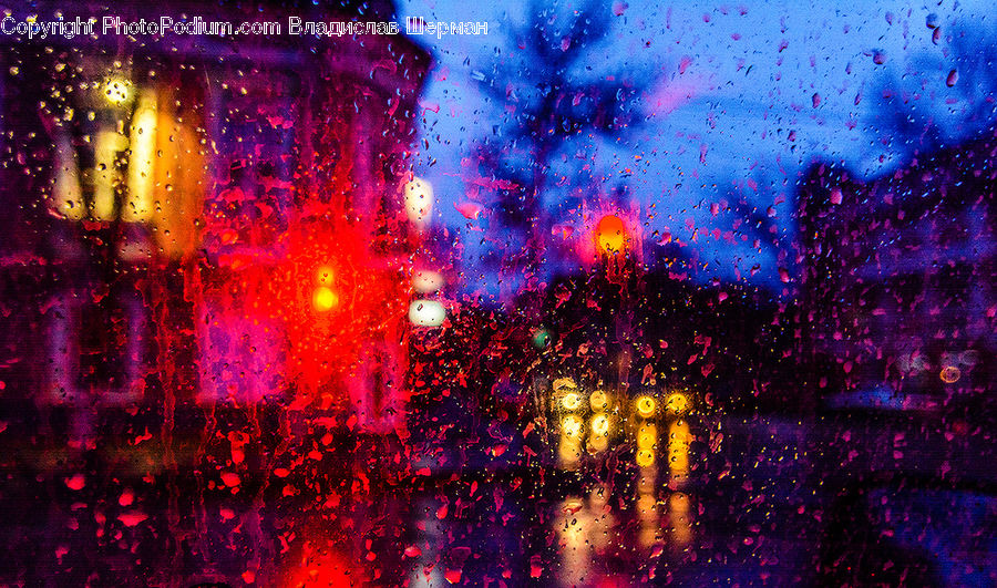 Glitter, Light, Art, Modern Art, Lighting, City, Downtown