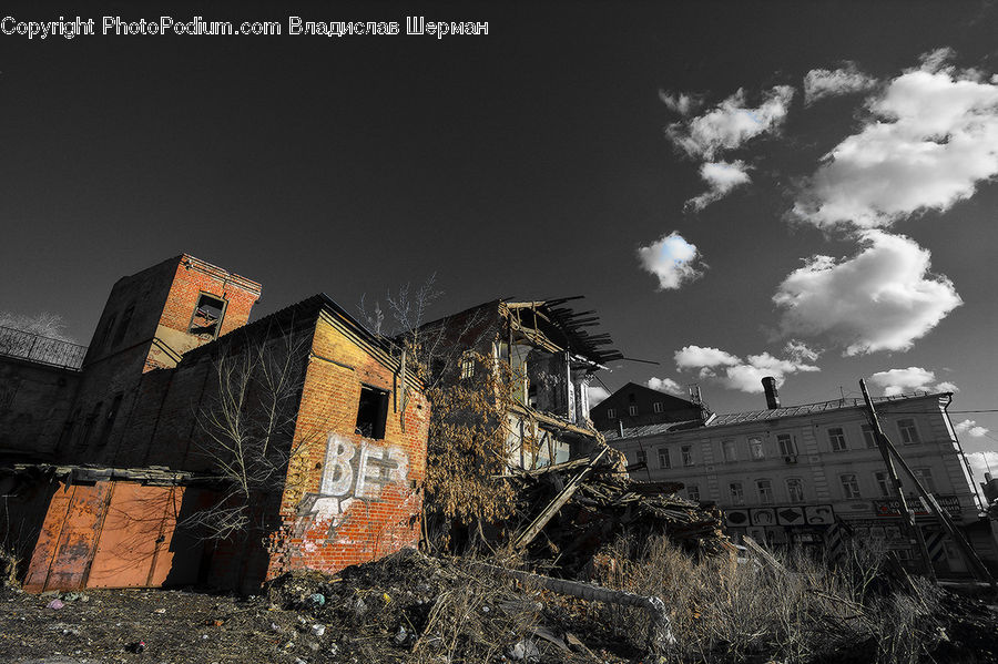Demolition, Brick, Cabin, Hut, Rural, Shack, Shelter