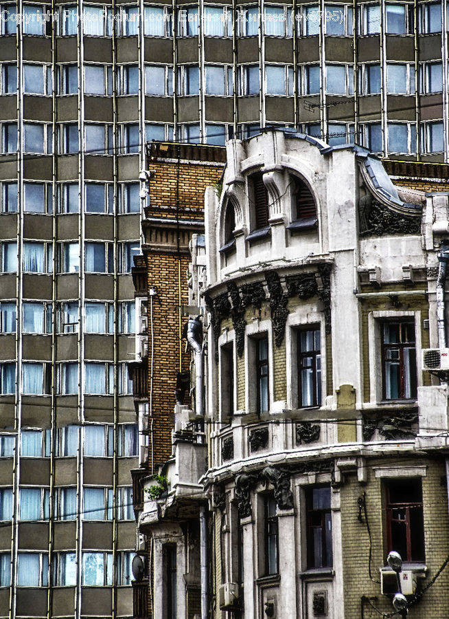 City, Downtown, Urban, Building, Housing, Villa, Apartment Building