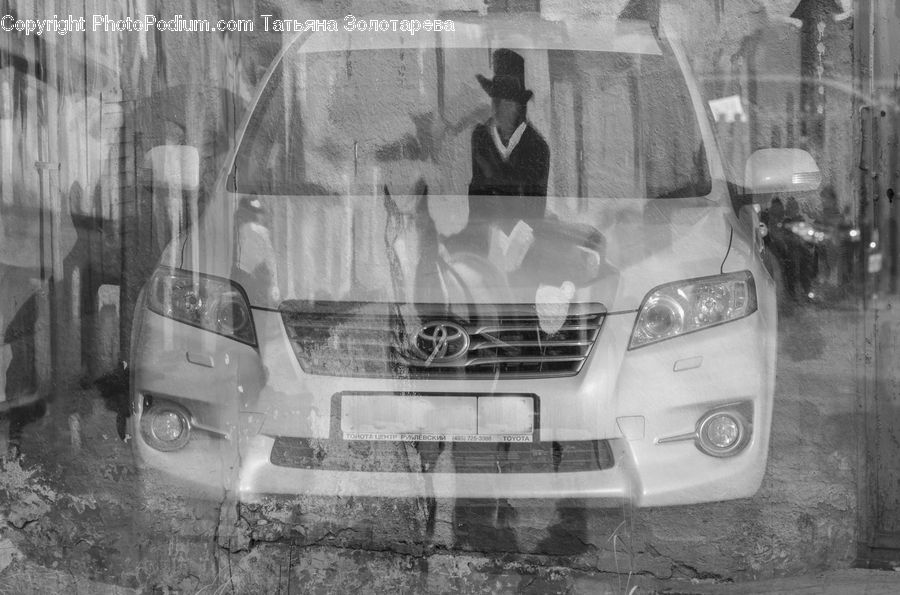 People, Person, Human, Car, Van, Silhouette, Automobile