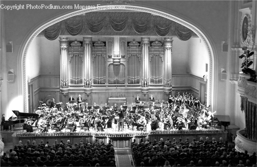Altar, Architecture, Crowd, Indoors, Room, Theater, Auditorium