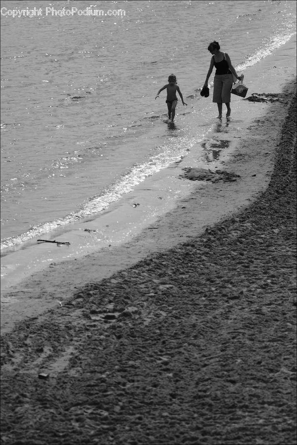 Outdoors, Sand, Soil, Beach, Coast, Sea, Water