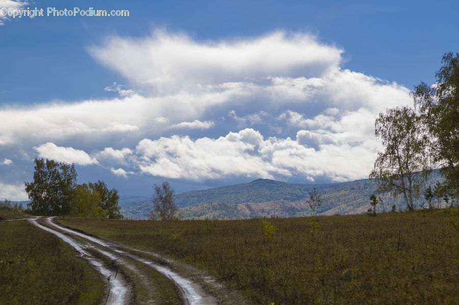Dirt Road, Gravel, Road, Landscape, Nature, Scenery