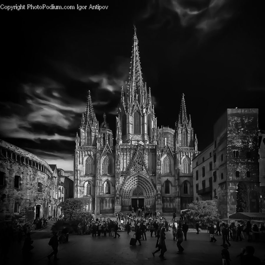 Architecture, Cathedral, Church, Worship, City, Downtown, Urban