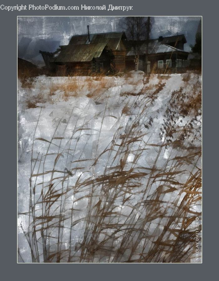 Building, Cottage, Housing, Art, Modern Art, Cabin, Shelter