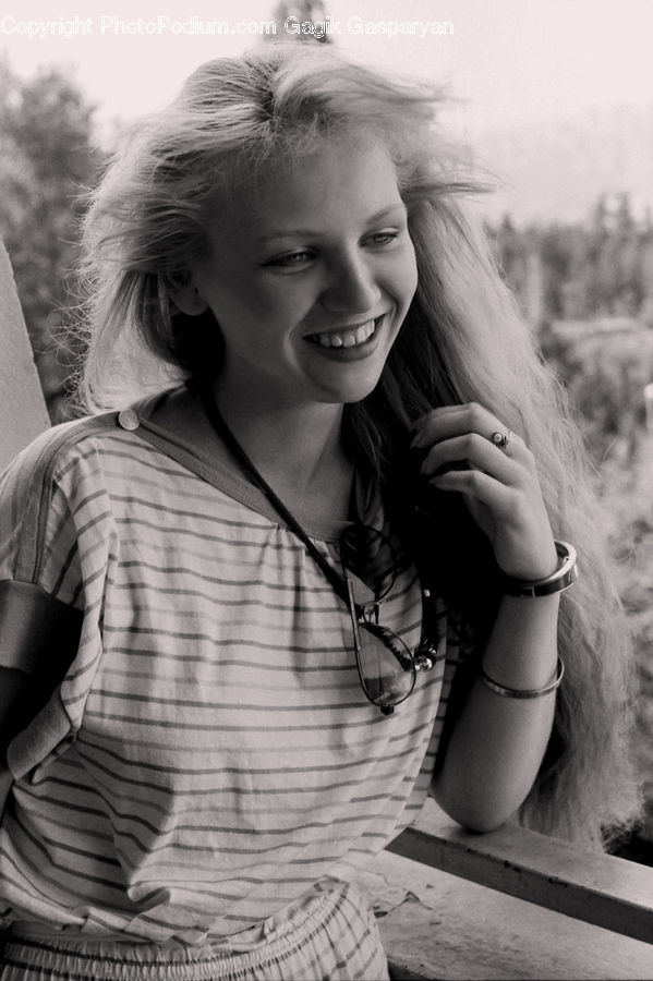 People, Person, Human, Face, Portrait, Smile, Blonde