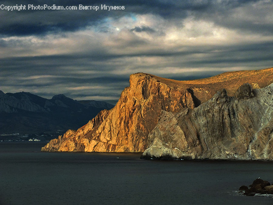 Cliff, Outdoors, Coast, Sea, Water, Arctic, Glacier