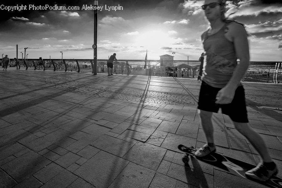 People, Person, Human, Boardwalk, Deck, Path, Sidewalk
