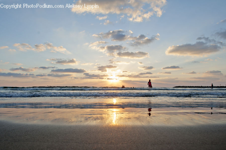 Beach, Coast, Outdoors, Sea, Water, Ocean, Azure Sky