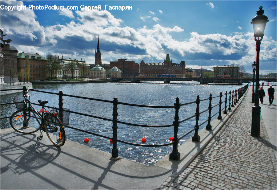 Bicycle, Bike, Vehicle, Canal, Outdoors, River, Water