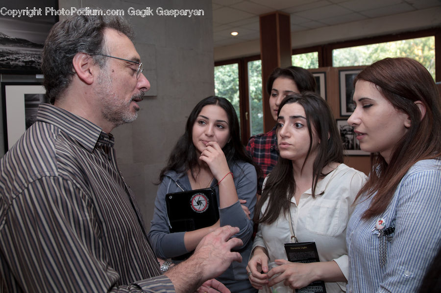 People, Person, Human, Plaid, Face, Female