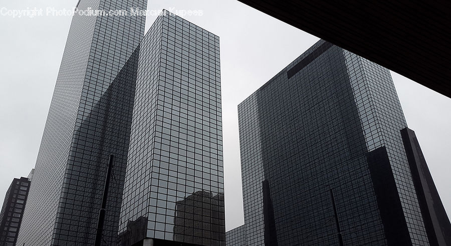 Architecture, City, Downtown, High Rise, Skyscraper, Building, Office Building