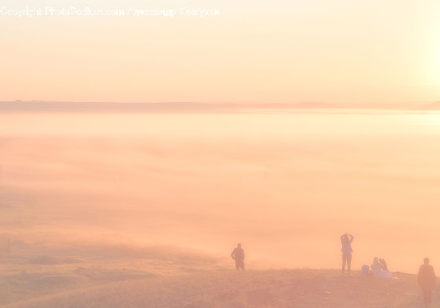 Fog, Pollution, Smog, Smoke, Dawn, Dusk, Sky