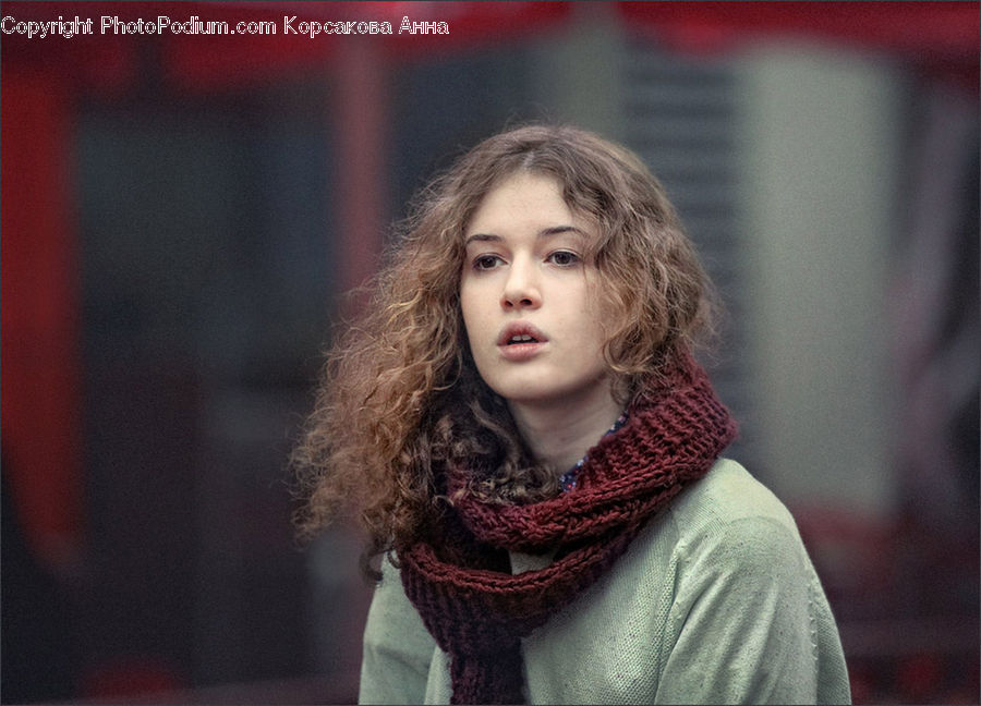 Human, People, Person, Clothing, Scarf, Female, Girl
